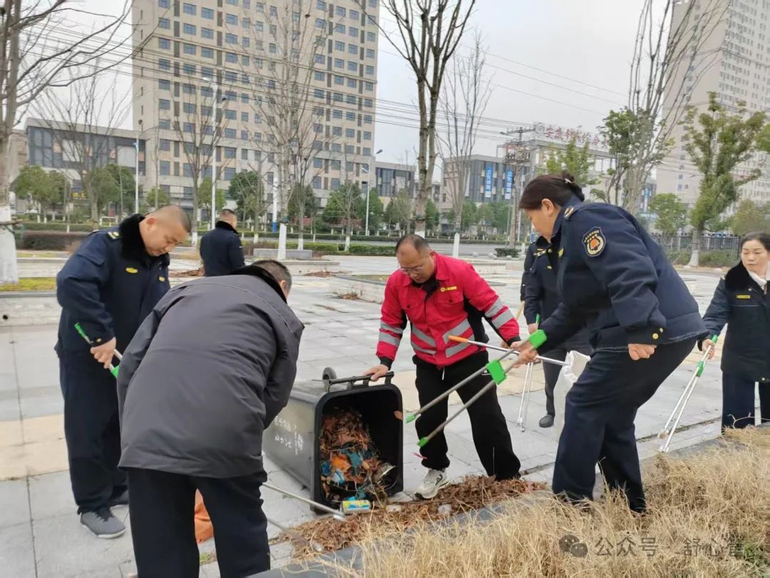 安徽省六安市舒城縣城管局關工委 開展學雷鋒志愿服務活動